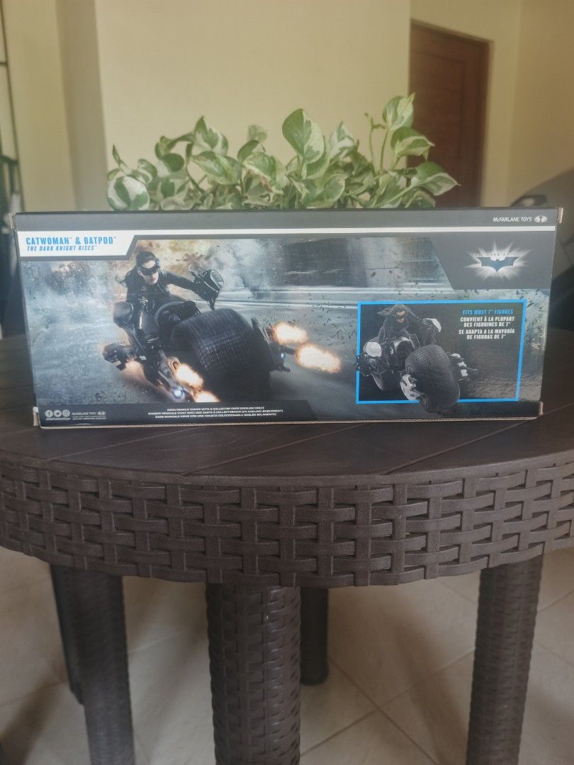 McFarlane Catwoman & Batpod misb (Category: Action & Battle Toys) located in Manila. Submitted by blindboxcollectibles (Listing ID 1464579153, Image 2). Description: mcfarlane catwoman & batpod misb (sealed) mop: gcash mod: lalamove loc: cainta.