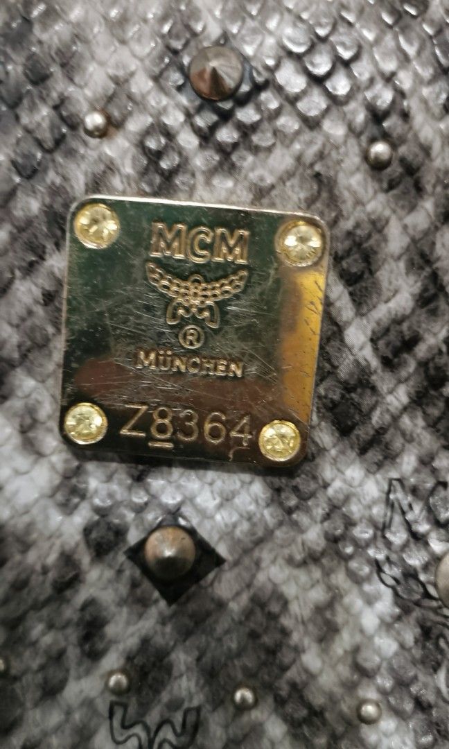 Mcm munchen python backpack (Category: Backpacks) located in San Jose. Submitted by thrift_ni_sir (Listing ID 1464712939, Image 3). Description: Ready for aspack free sf Excellent condition MOD j&t Add shipping fee MOP gcash.