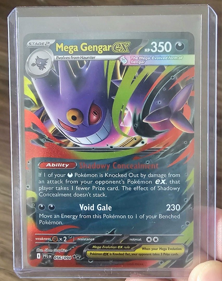 Mega Gengar ex 056/094 UR (Category: Raw Singles) located in Quezon City. Submitted by jd.man (Listing ID 1464665771, Image 1). Description: .