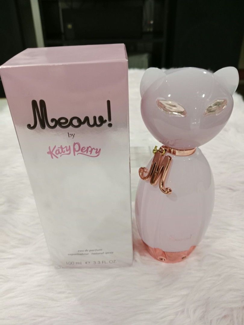 Meow by Katy Perry (Category: Fragrance & Deodorants) located in Pasig City. Submitted by janalopez904 (Listing ID 1464606778, Image 1). Description: Authentic US tester, brandnew Fix price.