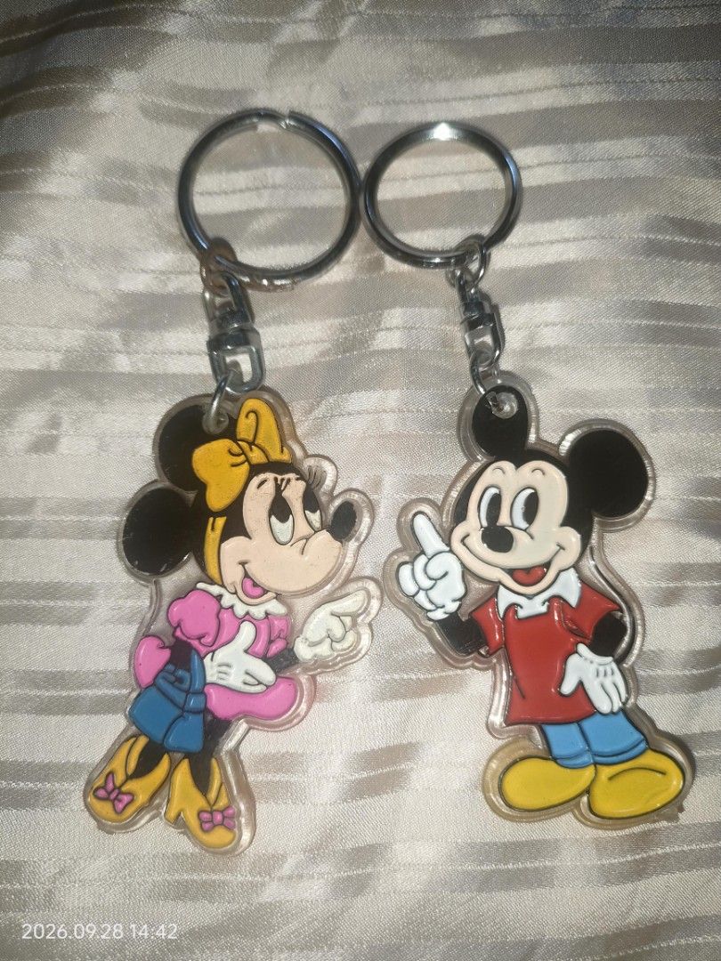 MICKEY AND MINNIE KEYCHAIN (Category: Announcements) located in Cavite. Submitted by annek_annek (Listing ID 1464743717, Image 2). Description: PLEASE DM FOR MORE INFO ITEMS ARE STILL FROM SURPLUS, PLEASE DO MANAGE OUR EXPECTATION. MOP : BDO,BPI,GCASH,MARIBANK MOD: LALAMOVE, FLASH EXPRESS.