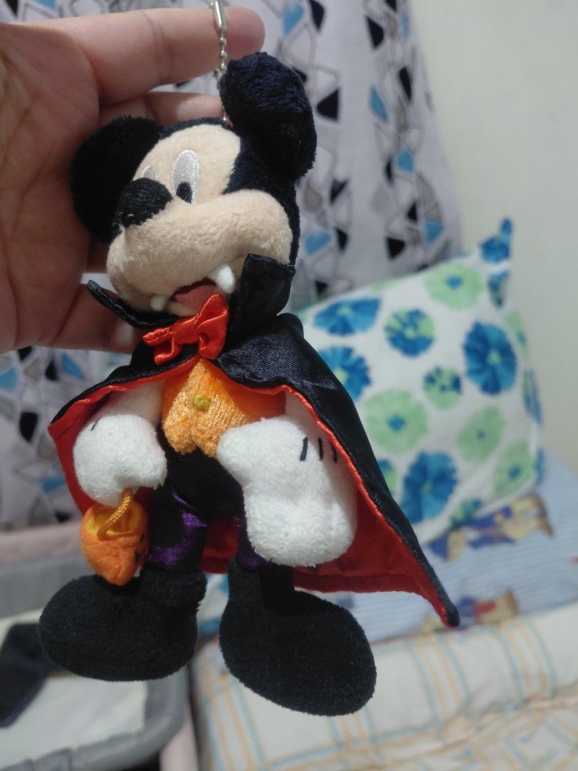 MICKEY MOUSE DRACULA DISNEY (Category: Plushies & Soft Toys) located in Manila. Submitted by bashamylove0116 (Listing ID 1464747976, Image 3). Description: Mickey Nouse Dracula Halloween Disney #mickeymouse #collection.