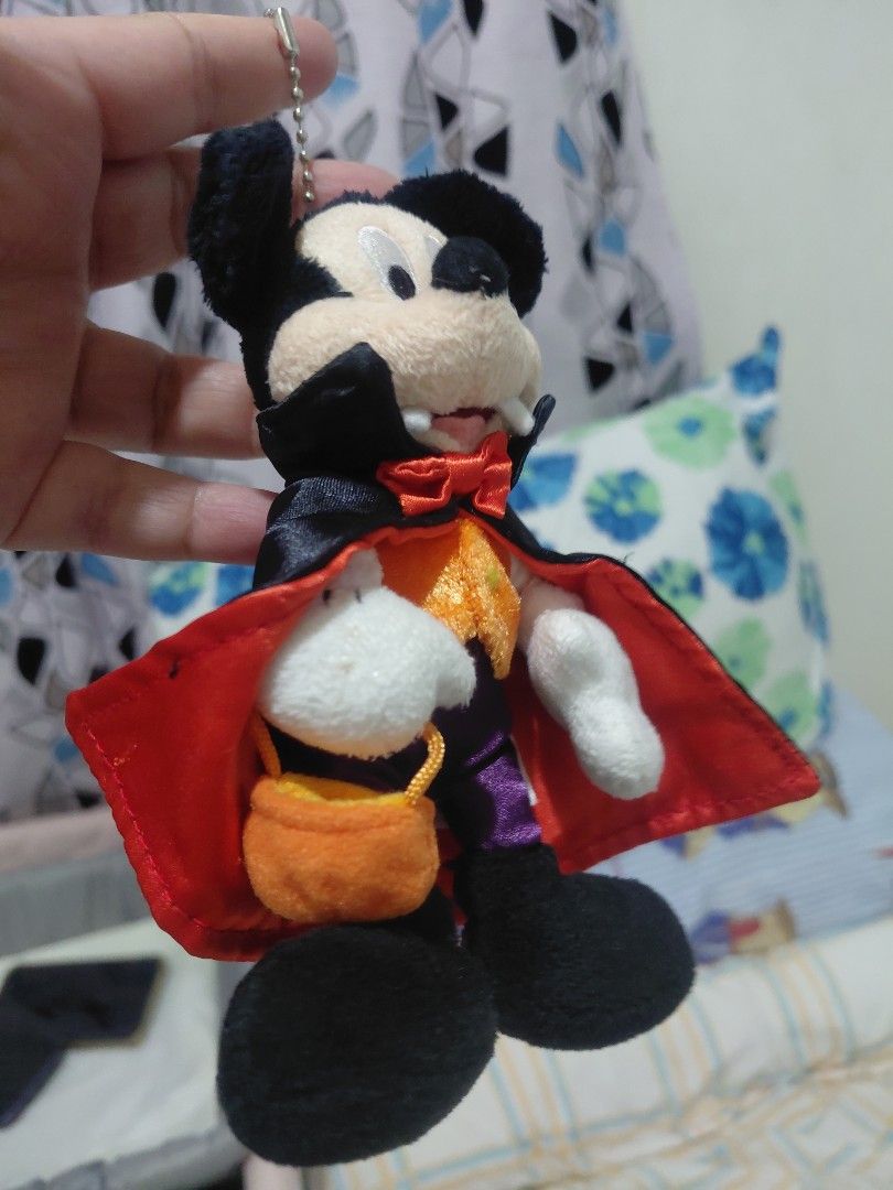MICKEY MOUSE DRACULA DISNEY (Category: Plushies & Soft Toys) located in Manila. Submitted by bashamylove0116 (Listing ID 1464747976, Image 2). Description: Mickey Nouse Dracula Halloween Disney #mickeymouse #collection.