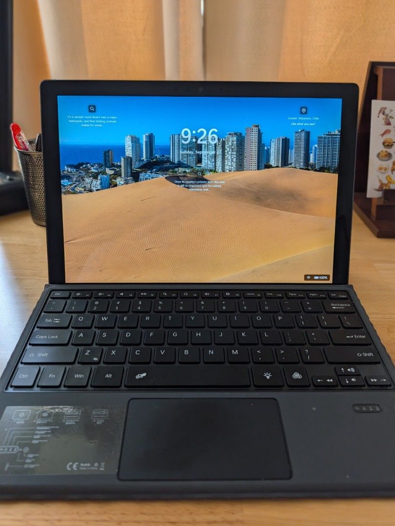 Microsoft Surface Pro 6 2-in-1 Tablet with Keyboard (Category: Laptops & Notebooks) located in Paranaque City. Submitted by kaceys_closet (Listing ID 1464577041, Image 1). Description: - 2nd hand - 15 days personal warranty - COP or Meetup Location: Alabang, Sucat, or Makati City -Battery: 75% -Specifiactions: Core i5 8th Generation 8gb Ram 256gb SSD Intel UHD Graphics 620 Display Memory 128MB Shared display memory 4054 1x usb 3.0 3.5 headphone j