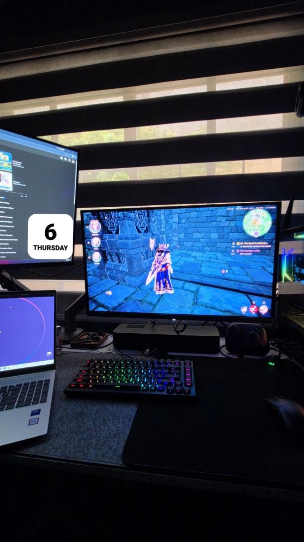 Mid-High End Gaming PC (Category: Monitor Screens) located in Muntinlupa City. Submitted by luciboi (Listing ID 1464753750, Image 1). Description: For sale Monitor - Samsung Odyssey 32in AOC G27G4KD 500hz oled Procie - Ryzen 7 7700 AM5 Gpu - Galax 5070 trifan Storage - 1TB nvme gen4 lexar NQ790 Case - Cooler Master CM Elite 301 Lite Psu - 1stplayer 850w gold fully modular Ram - Lexar Thor 2x16gb 32gb Fans - x5 thermalright Mobo - B850m tomahawk w