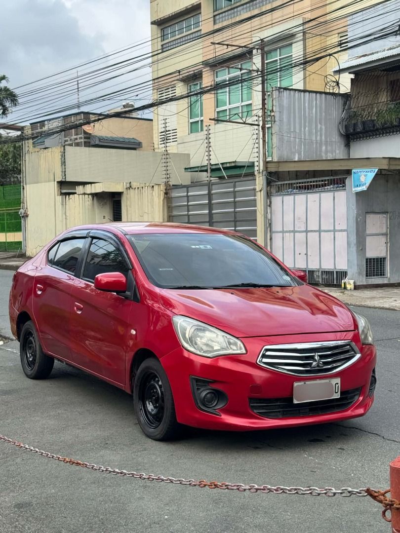 Mitsubishi Mirage G4 Manual (Category: Used Cars) located in Caloocan City. Submitted by k.shelby.98 (Listing ID 1464627853, Image 2). Description: Manual Transmission Very fresh All power working Great engine condition Cold air-conditioning Viewing in Quezon City Negotiable upon viewing No to buy and sell No to lowball offers.
