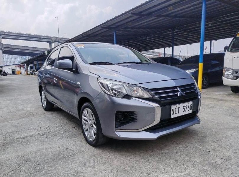 Mitsubishi Mirage GLX G4 Auto (Category: Used Cars) located in Quezon City. Submitted by jayjet.jayjet (Listing ID 1464588077, Image 1). Description: 2024 MITSUBISHI MIRAGE GLX Automatic Transmission 16t km only Gasoline Gray All Power All Original No Issues No Accidents Well Kept Mechanic Inspected Complete Tools, Jack and Spare Tire Price P468k Slightly negotiable upon viewing Financing/Trade-in Accepted Sample Financing Computations Down P95k 