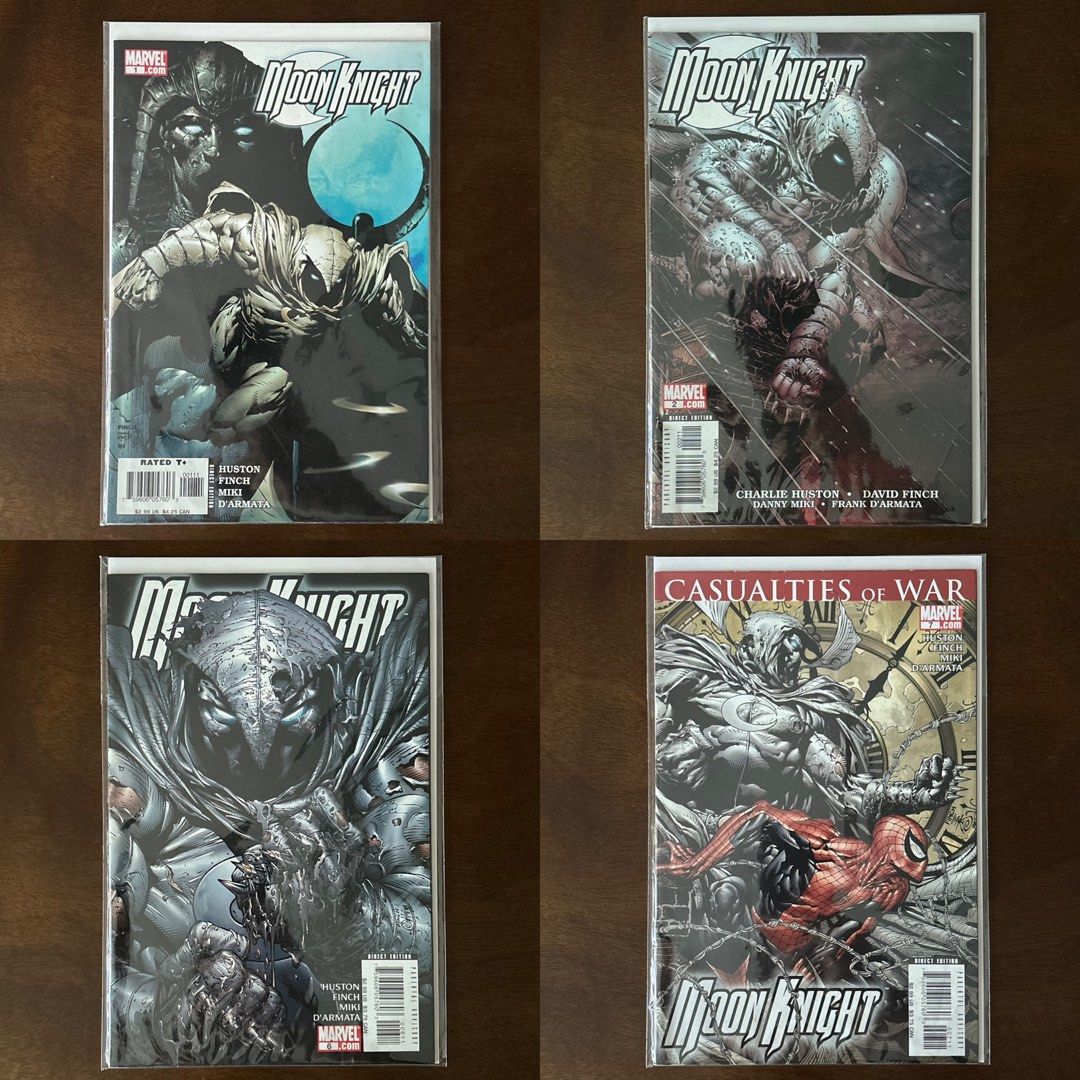 Moon Knight Comics (Category: Comics & Manga) located in Muntinlupa City. Submitted by toychestmnl (Listing ID 1464635390, Image 1). Description: #moonknight #marvel #comics.