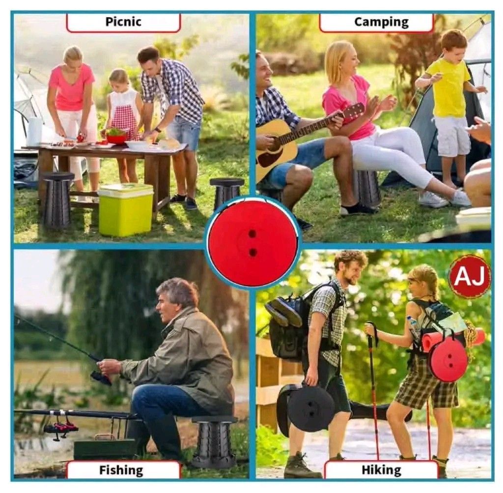 Multifunctional outdoor telescopic stool (Category: Chairs) located in Manila. Submitted by ramosmarvi53163 (Listing ID 1464714493, Image 3). Description: Multifunctional outdoor telescopic stool.