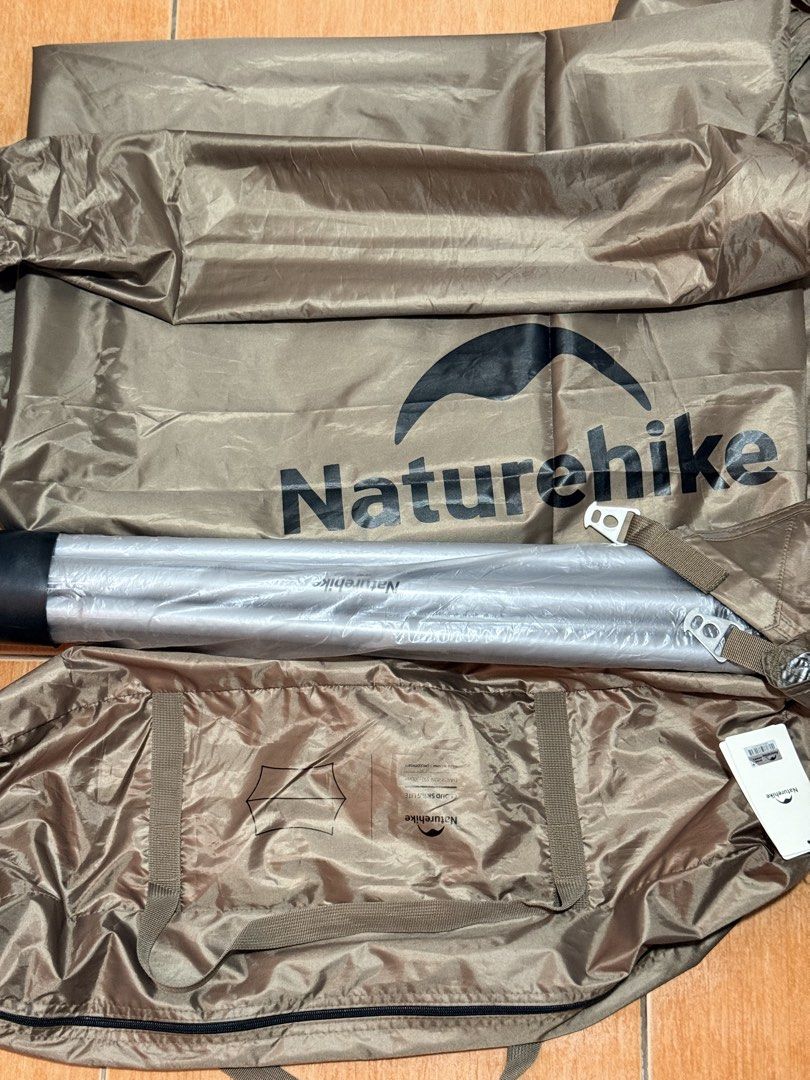 Naturehike Camping Tarp Shelter (Category: Hiking & Camping) located in Pasig City. Submitted by decluttery8 (Listing ID 1464608819, Image 2). Description: Hexagonal-S (330*300) Once used only last week .