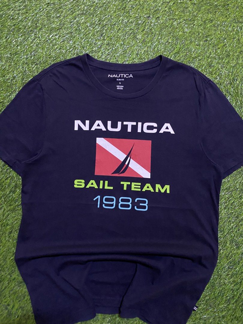 NAUTICA (Category: Tshirts & Polo Shirts ) located in Manila. Submitted by niftythrifttt (Listing ID 1464724393, Image 3). Description: NAUTICA SIZE L WIDTH - 21 LENGTH - 29 COLOR RATE 9.5 EXCELLENT CONDI NO ISSUE.