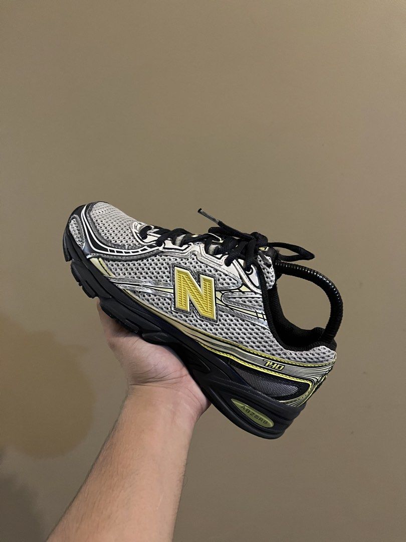 NB 740 (Category: Sneakers) located in Butuan. Submitted by rnthrifter_finds (Listing ID 1464584499, Image 2). Description: Size on Tag : US 6.5/ EU 37.5 / CM 23 (fit up to 23.5 cm) Condition:9.8/10- Zero sole separation , minimal sign of heel drag, overall good condition Perfect for : daily wear, walking / running Source: Thrifted Selected Pairs MOP: Gcash MOD: J&T courier only.