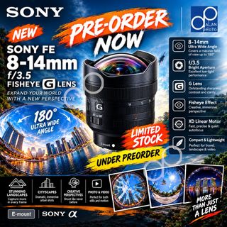 SONY CAMERA SONY A7IV SONY A7C II SONY RX100 VII SONY A7C R SONY A6700 SONY A6400 SONY ZV1 SONY 24-70MM F2.8 GM II SONY 70-200MM F2.8 GM II SONY RX100M7 SONY A9M3 SONY A7 SONY A7R5 SONY A7R V SONY ZV-E10 SONY ZVE10 II SONY RX10 IV SONY A6600 SONY A1 SONY A7S III SONY ZV-E1 SONY 16-35MM F2.8 GM SONY G MASTER SONY ALPHA Collection item 1
