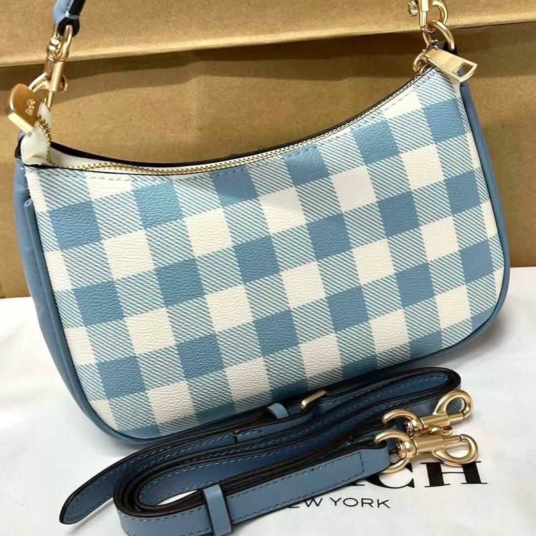 NEW RELEASE❕ C C H Teri Gingham for ladies (Category: Shoulder Bags) located in Quezon City. Submitted by mjmbagsandwatches (Listing ID 1464671322, Image 2). Description: NEW RELEASE❕ C C H Teri Gingham ✅ 1 9 5 O each +sf ✅ Complete inclusions ✅ Brandnew 📸 Actual Pictures Posted 📲 PM for orders and inquiries 📌We Ship Nationwide (+SF) 📌No Return, No Exchange 📌If in DOUBT, please DO NOT Transact 📌We are not liable for any LOSS or damaged item