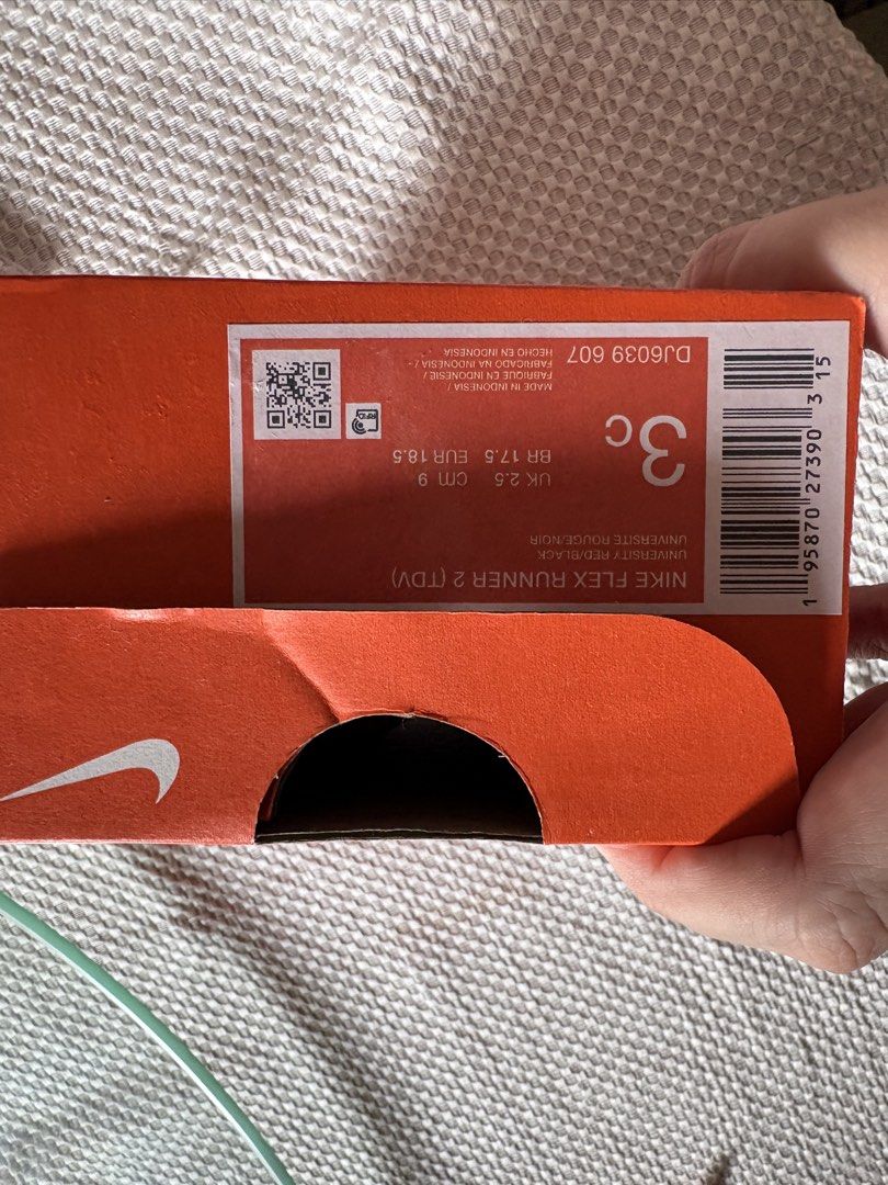 Nike 3C (Category: Babies & Kids Fashion) located in Makati City. Submitted by cocos_place (Listing ID 1464571617, Image 3). Description: Rfs: outgrown As is where is Authentic bought from Nike Store Buyer pays shipping.