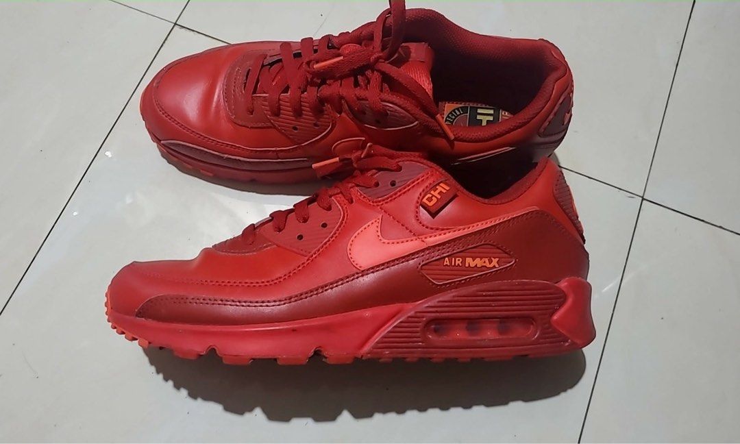 Nike Air Max 90’s Chicago Red (Category: Sneakers) located in Antipolo. Submitted by bingomama (Listing ID 1464684617, Image 1). Description: - Nike Air Max 90s - Size: US 11 / UK 10 / EU 45 - Authentic, bought it in America but don’t need it anymore - Lightly used only - Slightly negotiable - Feel free to ask any questions! Can meet up around Marikina/lower Antipolo Area or delivery via Lalamove Send me a message :).