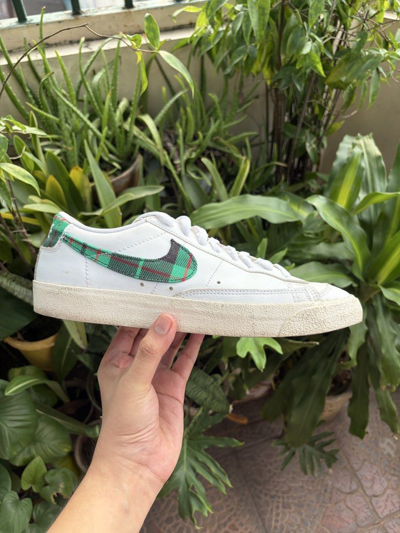 Nike Blazer Low “Plaid” (Category: Casual Shoes) located in Manila. Submitted by stealss (Listing ID 1464669905, Image 1). Description: No box Needs cleaning Hard to find pair.