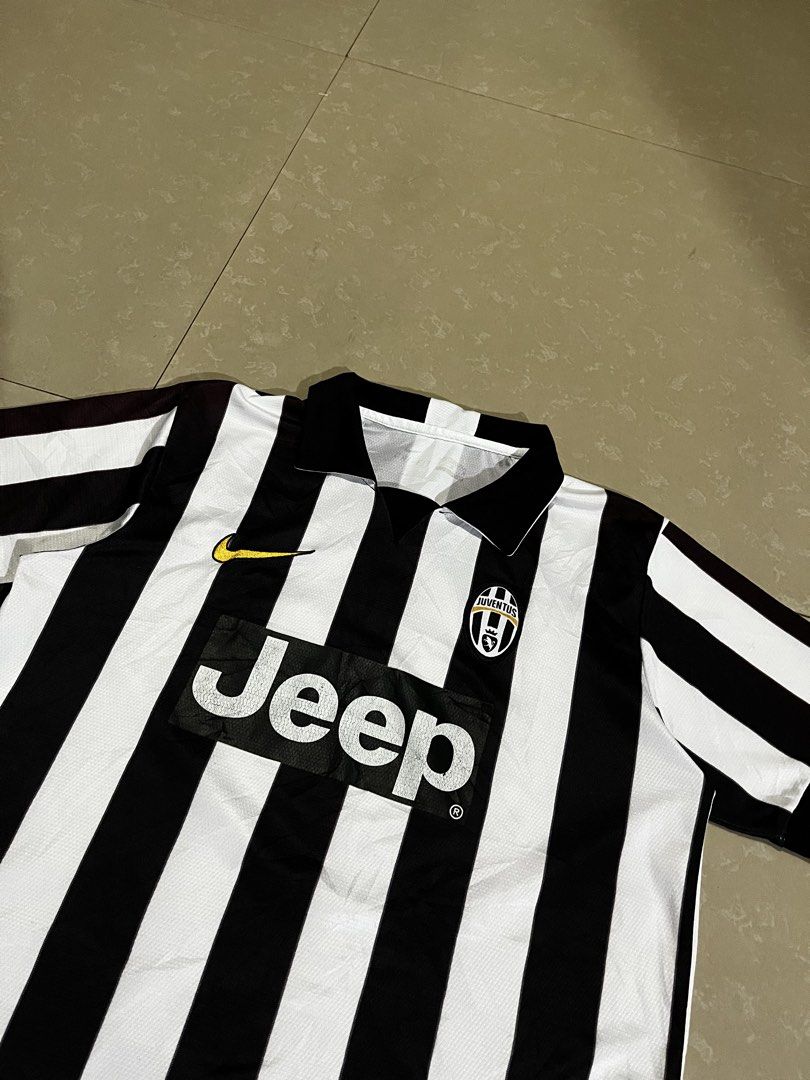Nike foot ball jersey Jeep (Category: Formal Shirts) located in San Jose. Submitted by thriftfindsarchive (Listing ID 1464686142, Image 3). Description: Size M Width 21 Length 28 Issue stain & crack print Good condition authentic Fave ✨ Slightly negotiable dm me 📩.