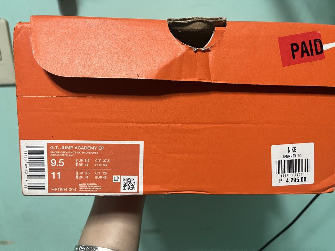 NIKE G.T JUMP ACADEMY (Category: Sneakers) located in Manila. Submitted by mishichi (Listing ID 1464614836, Image 2). Description: .