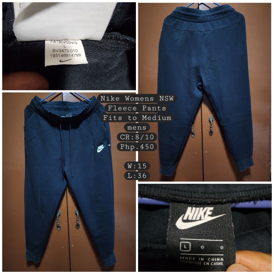 Nike NSW Fleece Pants (Category: Joggers) located in Tanza. Submitted by coki27 (Listing ID 1464644888, Image 1). Description: See detailed pics for info Meetup/Pickup: Tanza Cavite Shipping: LBC/JnT/LALAMOVE TY 😁🙌.