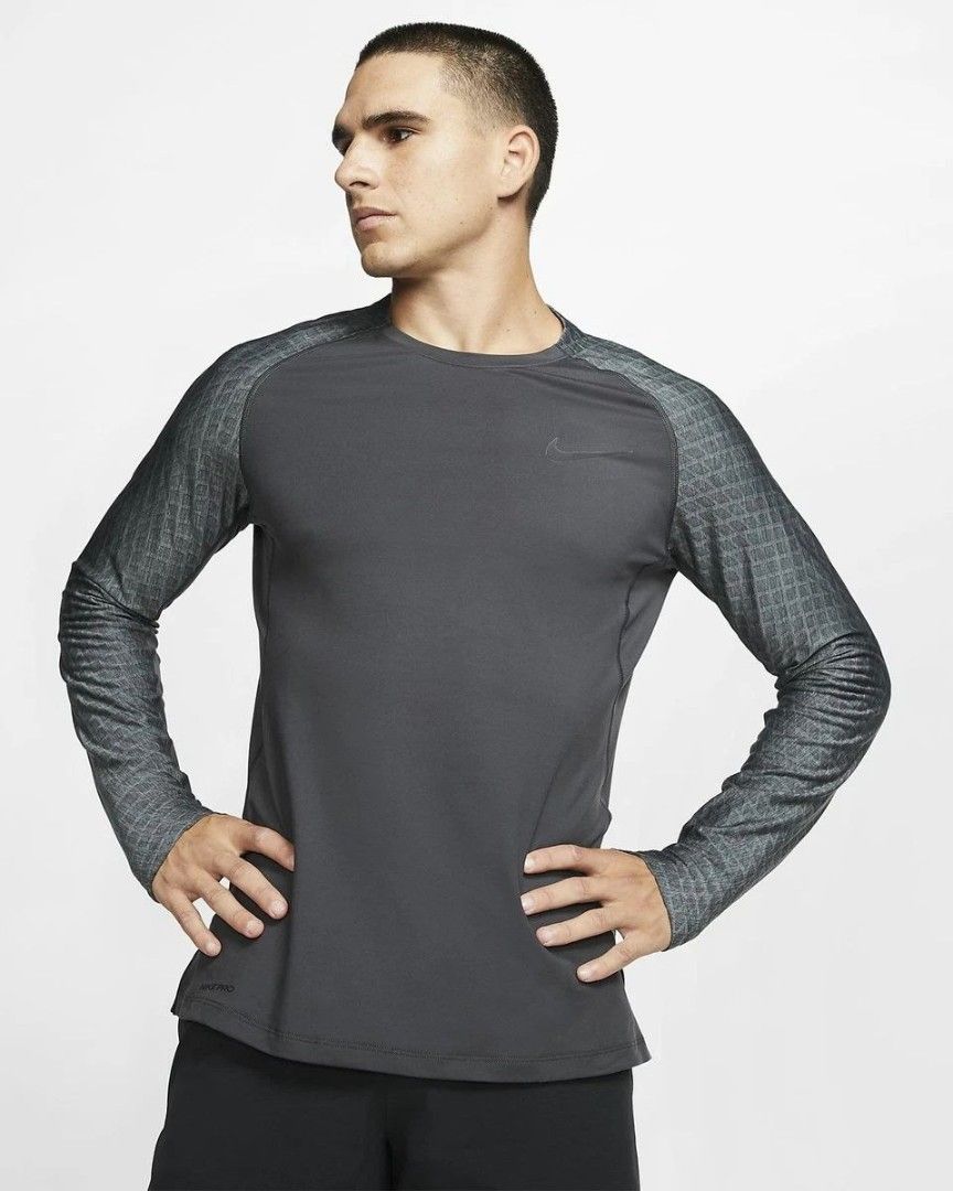 nike pro compression shirt longsleeves (Category: Activewear) located in Amadeo. Submitted by josephotep (Listing ID 1464665426, Image 1). Description: nike pro utility therma compression longsleeves 2XL on tag 24x29.5-32 also fit to xl as new no issue 650 plus sf. loc cavite pm📥.