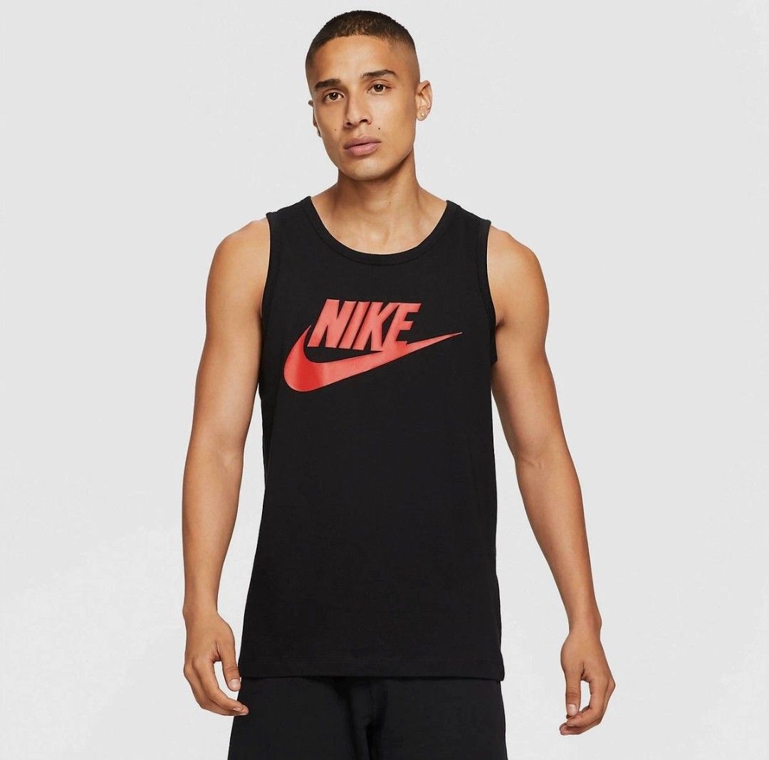 Nike Standard Fit Training Men's Tank Top (Category: Activewear) located in Cebu City. Submitted by keenstone_24df15 (Listing ID 1464604273, Image 2). Description: 💯 Authentic 🏷️Nike Standard Fit Training Men's Tank Top Size: Medium Width: 19 Length: 26.5 Colorate & Condition: 9.7 Out Of 10 Excellent Condition No Issue 📌Mine: 550 ✈️Free Shipping 🏠Location: Cebu City 🚚Thru J&T (Door To Door).