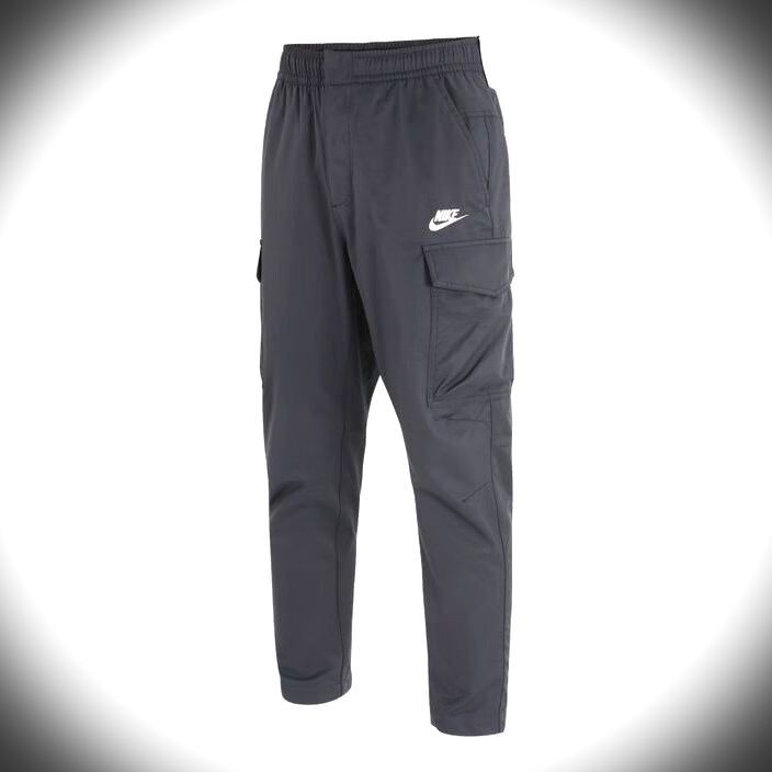 Nike Sportswear Unlined Multi-Functional Woven Pants (Category: Jeans) located in Manila. Submitted by liliaplay (Listing ID 1464609570, Image 1). Description: Authentic! Pre-loved Imported 5 pockets wind proof semi lightweight and thick engraved brand on snap buttons engraved brand on zipper goods for casual wear too Unisex size: 30-32 hem/rise: 11 length: 39 leghole: 7 No Issue! rtw Lowered to its negotiable price Payment 1st Shipped.