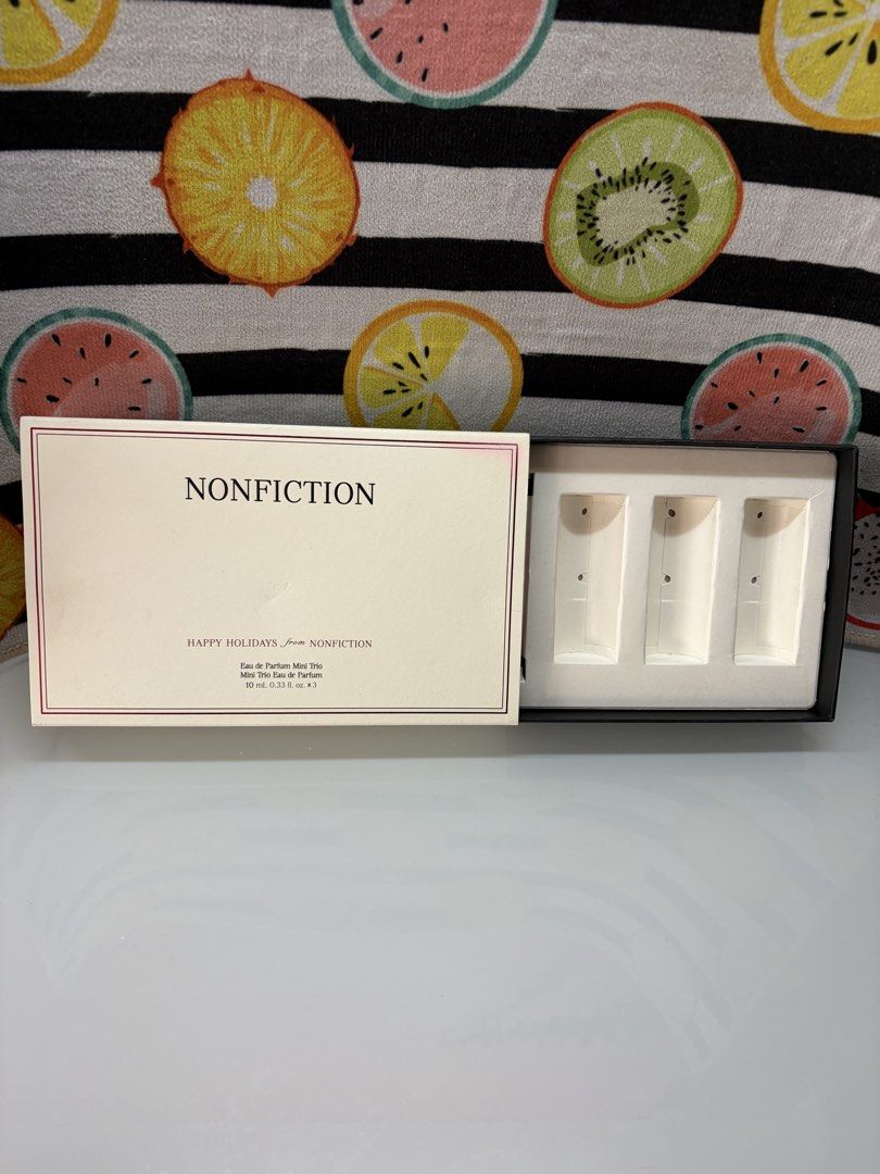 Non Fiction empty box (Category: Face Care) located in Manila. Submitted by thekidshop (Listing ID 1464687833, Image 2). Description: .