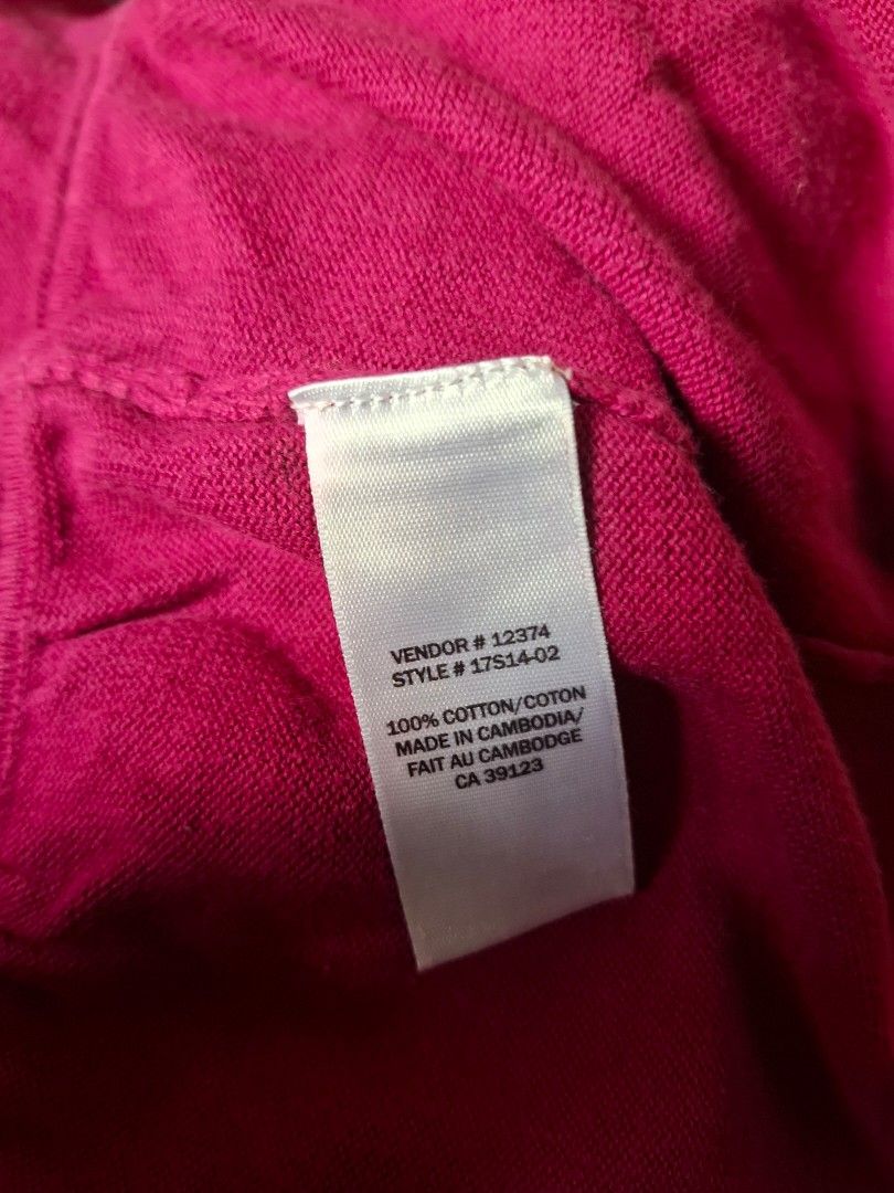 Northern Reflections Pink Button-Up Peplum (Category: Blouses) located in Manila. Submitted by key_pii (Listing ID 1464650390, Image 3). Description: 150 Origin: Canada Medium - Large Size Color rate: 10/10 Condition: 10/10 No issue MoP: Gcash MoD: Jnt ( price+sf) Preloved, no cancellation..