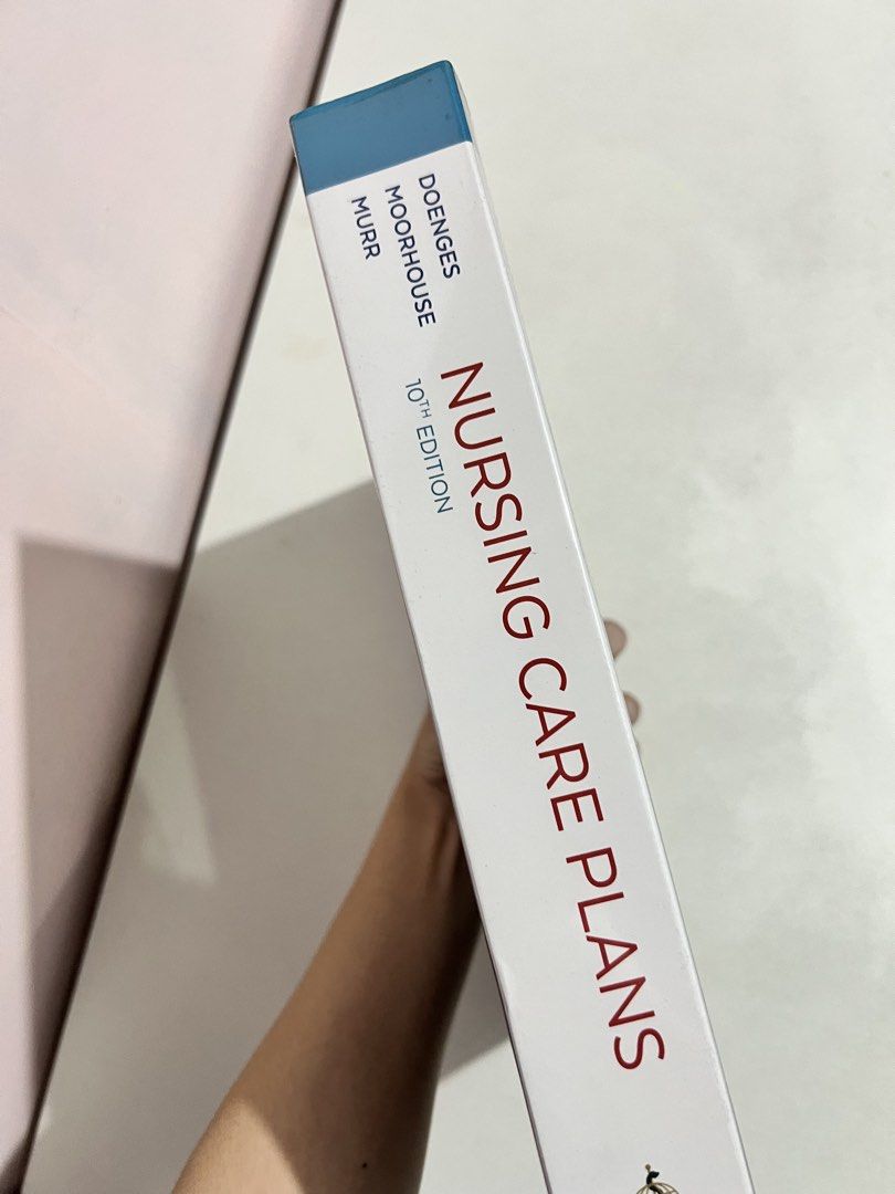 Nursing Care Plans: Guidelines for Individualizing Client Care 10th Ed (Category: Textbooks) located in Manila. Submitted by colesj (Listing ID 1464659831, Image 3). Description: Nursing Care Plans: Guidelines for Individualizing Client Care Across the Life Span 💰 Original Price: ₱2,395 💰 Selling Price: ₱1,300 ✨ Condition: Like New / Very Good 📖 Very helpful in creating and developing Nursing Care Plans, especially for nursing students. Great 