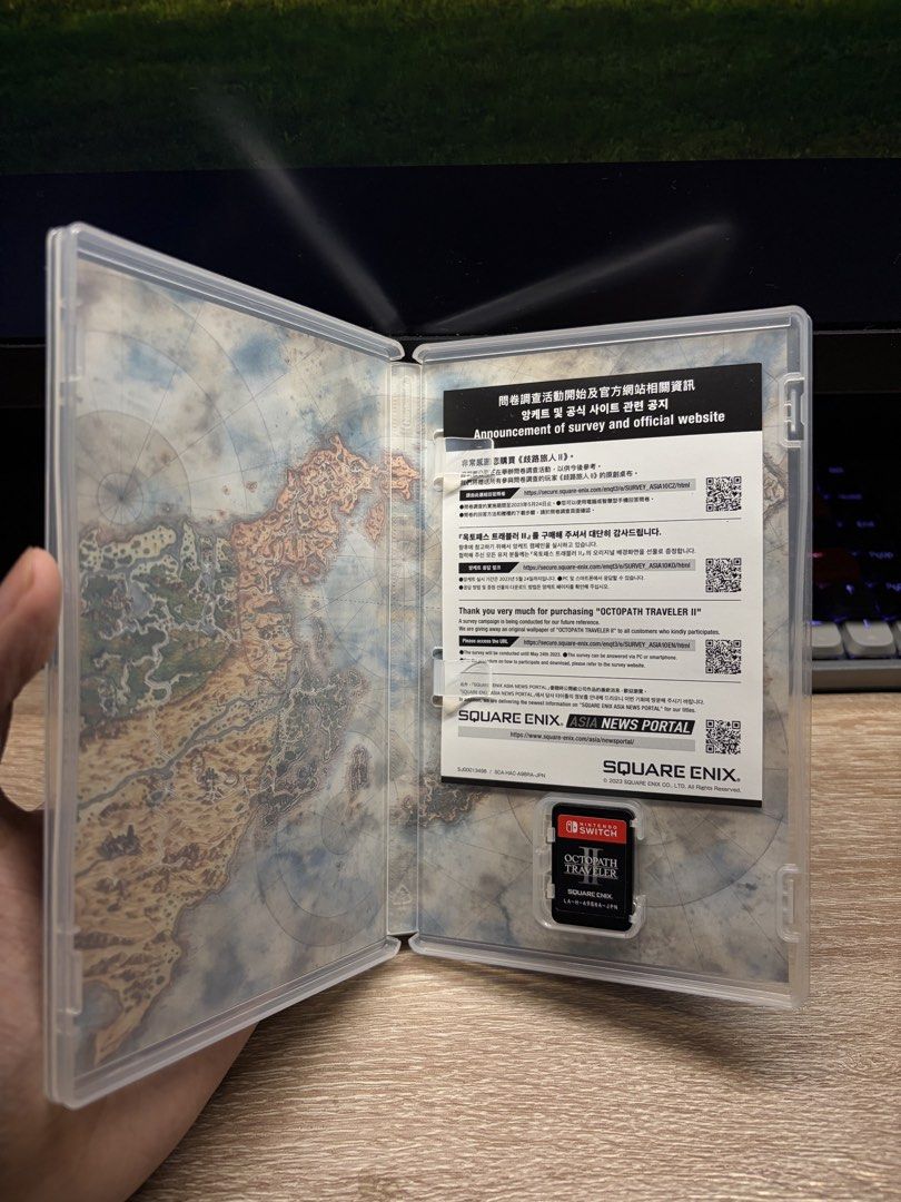 Octopath II & Zelda Totk (Category: Nintendo) located in Makati City. Submitted by dycotoys (Listing ID 1464612546, Image 2). Description: SELLING/TRADE Octopath Traveller 2 - SOLD Zelda Tears of the kingdom (no case) - 1400 if trade - Red Dead Redemption or Batman Arkham trilogy Mode of payment : Gcash or bank transfer Location : Makati area.