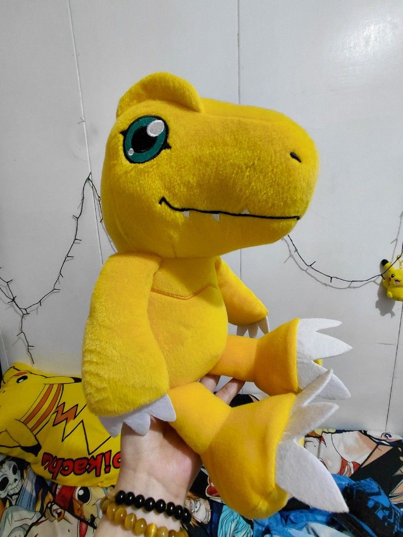 Official Banpresto Digimon Agumon Plush (Category: Character Goods) located in Davao. Submitted by gdsntny26 (Listing ID 1464688106, Image 1). Description: .