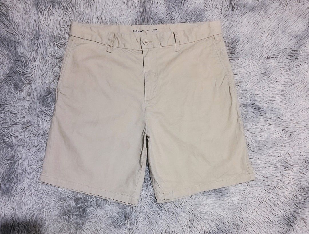 OLD NAVY CHINO SLIM SHORT (Category: Shorts) located in Davao. Submitted by nevar07 (Listing ID 1464706235, Image 1). Description: SIZE WAIST: 35-36 ACTUAL LENGTH: 19 OPEN LEG: 11 BEIGE COLOR WAY STRETCHABLE EXCELLENT CONDITION LIKE NEW NO ISSUE DM TO PURCHASE 📥 𝐑𝐄𝐌𝐈𝐍𝐃𝐄𝐑: •𝐂𝐨𝐥𝐨𝐫 𝐦𝐚𝐲 𝐯𝐚𝐫𝐲 𝐝𝐮𝐞 𝐨𝐟 𝐭𝐡𝐞 𝐥𝐢𝐠𝐡𝐭𝐢𝐧𝐢𝐧𝐠 •𝐀𝐥𝐥 𝐢𝐭𝐞𝐦𝐬 𝐚𝐫𝐞 𝐭𝐡𝐫𝐢𝐟𝐭𝐞𝐝/𝐟𝐫𝐨m 𝐮𝐤𝐚𝐲 𝐛𝐚𝐥𝐞. 𝐋𝐢𝐦𝐢𝐭 𝐚𝐧𝐝 𝐩𝐥𝐞𝐚𝐬𝐞