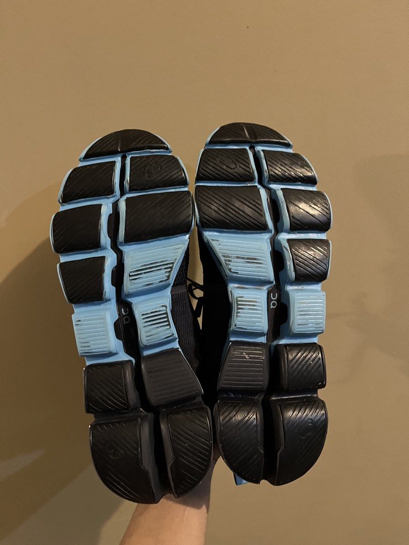 ON CLOUD (Category: Sneakers) located in Butuan. Submitted by rnthrifter_finds (Listing ID 1464581623, Image 3). Description: Size on Tag : US 10/ EU 44 / CM 28 Condition:9.8/10- Zero sole separation , good condition, need wash only Perfect for : daily wear, walking / running Source: Thrifted Selected Pairs MOP: Gcash MOD: J&T courier only.
