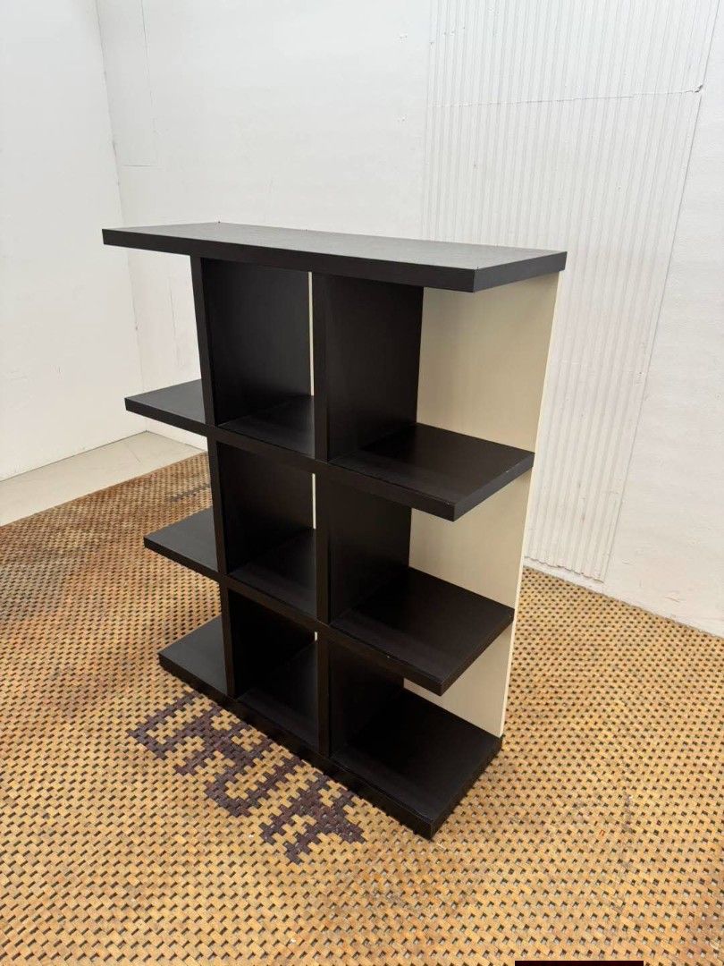 Open display shelf/bookcase (Category: Shelves, Cabinets & Racks) located in Meycauayan. Submitted by marygracecasimiro (Listing ID 1464593952, Image 3). Description: Modern 4-Tier Open Display Shelf / Bookcase Price: 8,500 L33.5 x W12 x H43.5 In good condition💚.