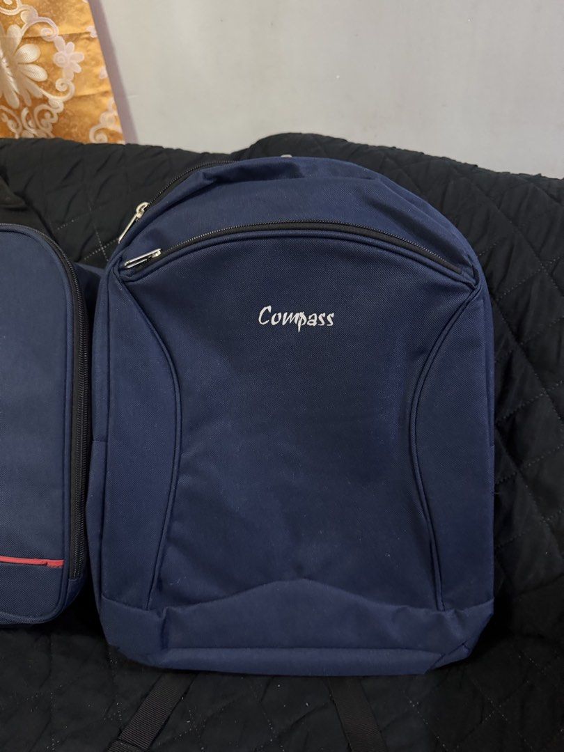 ORIGINAL COMPASS (as pack) (Category: Backpacks) located in Batangas. Submitted by stopandshopforluxury (Listing ID 1464659237, Image 2). Description: Original 💯 Brandnew! For travel..