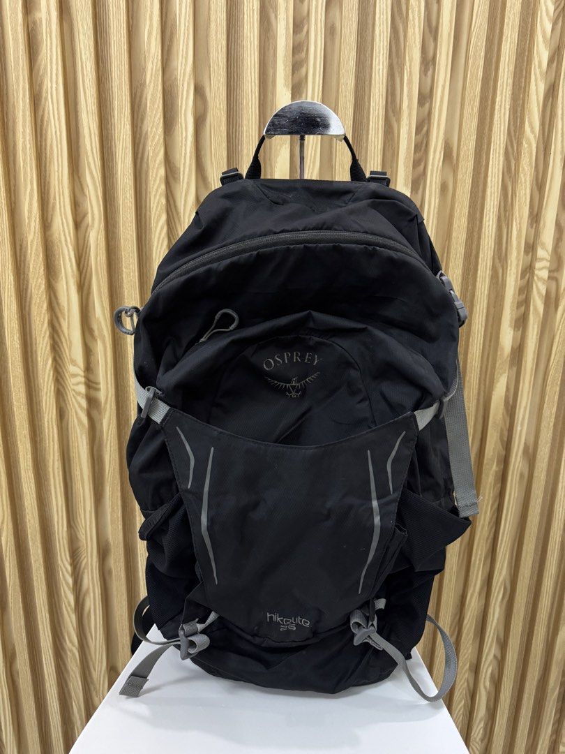 Osprey Hikelite 26 Backpack (Category: Backpacks) located in Cavite. Submitted by PRIVATE.Selection (Listing ID 1464620652, Image 1). Description: Osprey Hikelite 26 Backpack Color Black Ideal for running, trekking, hiking, and outdoor activities Size: 26L Good as new .