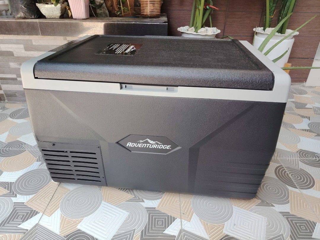 outdoor freezer / cooler (Category: Outdoor Furniture) located in Malolos. Submitted by axe23 (Listing ID 1464746695, Image 1). Description: Adventureridge 50L portable freezer Product Description: ● Keep your food and drinks perfectly chilled or frozen, no matter where your adventures take you with the Adventuridge Portable Fridge/Freezer. This robust 50-liter capacity unit is your ultimate companion for road trips, camping, fishing, picnics, or