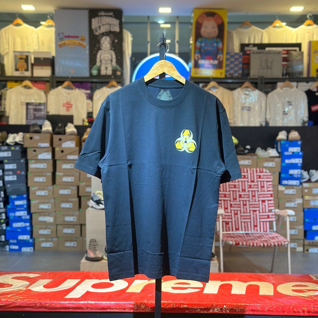 Palace Bio Hazard Tee (Category: Tshirts & Polo Shirts ) located in Quezon City. Submitted by inside_plug (Listing ID 1464655673, Image 2). Description: For Sale Palace Bio Hazard Tee Large Brandnew Dm us to purchase.
