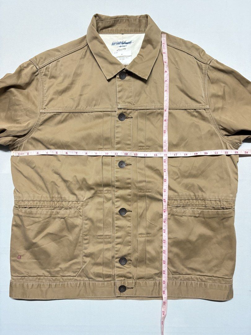 PAUL SMITH 7.5oz DUCK WORK JACKET (Category: Coats, Jackets and Outerwear) located in Baguio. Submitted by viibodegaaa (Listing ID 1464636463, Image 3). Description: Item: PAUL SMITH 7.5oz DUCK WORK JACKET Size: fits L to semi XL Width: 23’ Length: 26.5 Condition: excellent Price: 1680 .