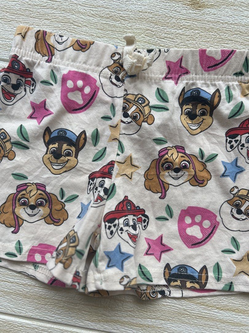 Paw Patrol shorts 3T (Category: Babies & Kids Fashion) located in Cebu City. Submitted by yjainani (Listing ID 1464592741, Image 2). Description: feature a playful all-over print of favorite characters like Skye and Marshall.