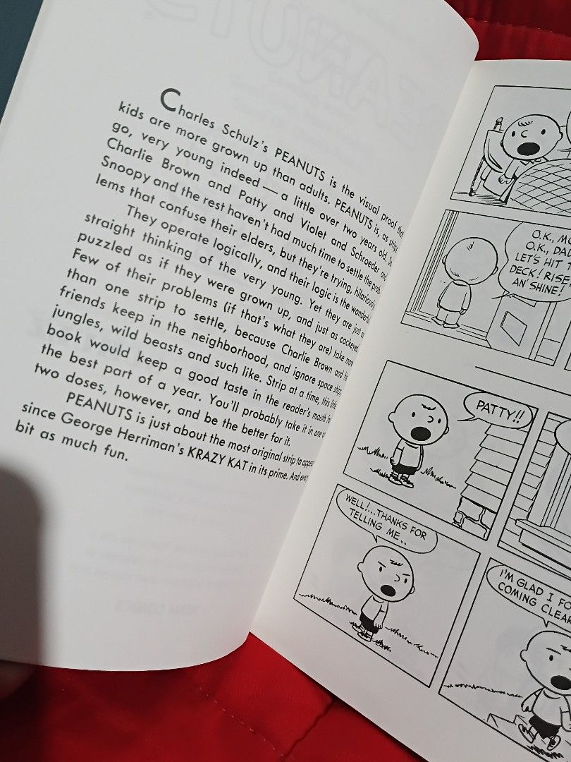 Peanuts by Charles M. Schulz Paperback Comic Book (Category: Comics & Manga) located in Manila. Submitted by krishna_ayanami (Listing ID 1464739034, Image 3). Description: - Title: Peanuts Comic Book - Publisher: Titan Comics - Format: Standard Paperback - Content: Classic black and white comic strips starring Charlie Brown, Snoopy, and the gang - Condition: Great read for fans of timeless newspaper strips.