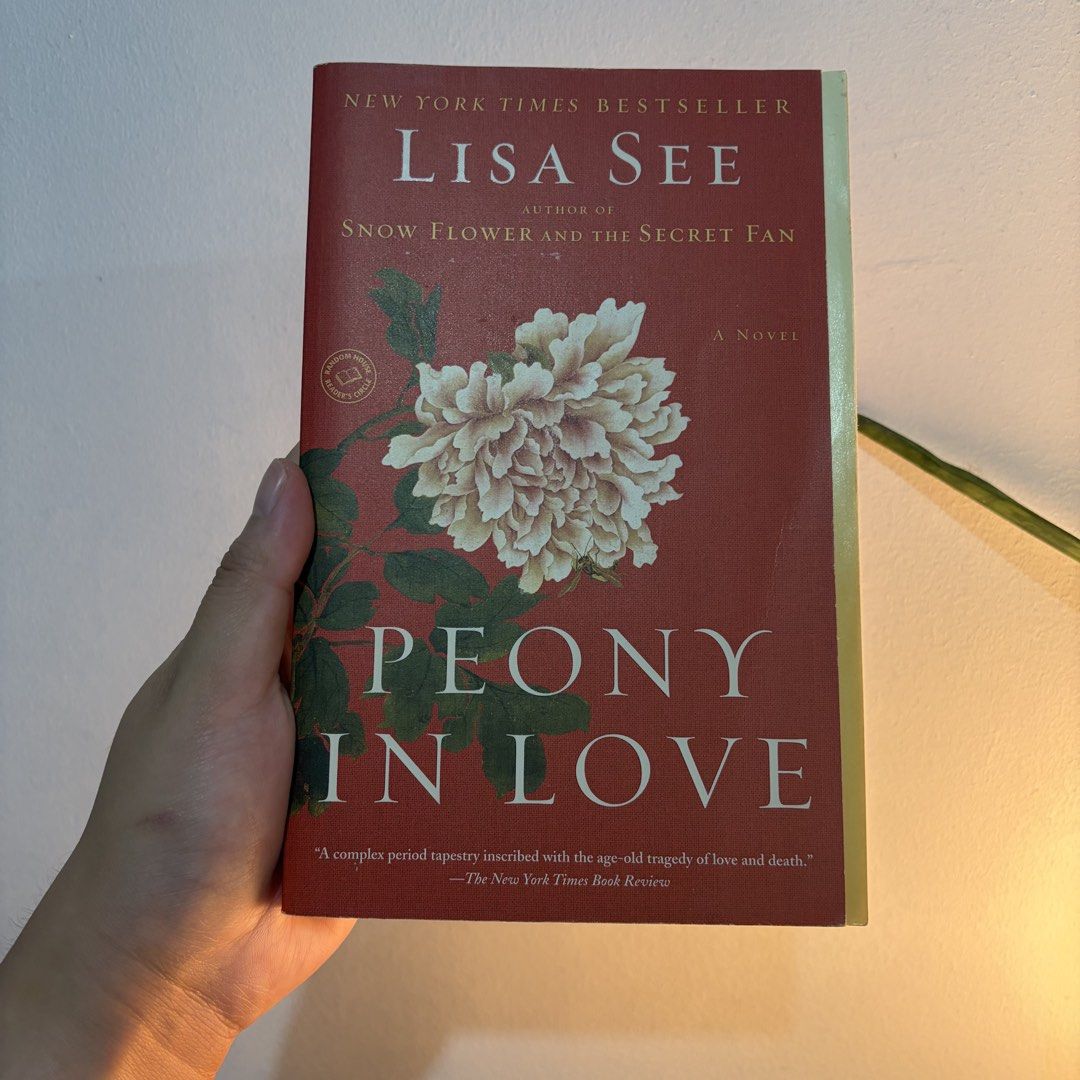 Peony in Love by Lisa See (Category: Storybooks) located in Manila. Submitted by ajdeclutter (Listing ID 1464675583, Image 1). Description: - New York Times Bestseller novel by Lisa See - Set in 17th-century China, features the story of Peony .