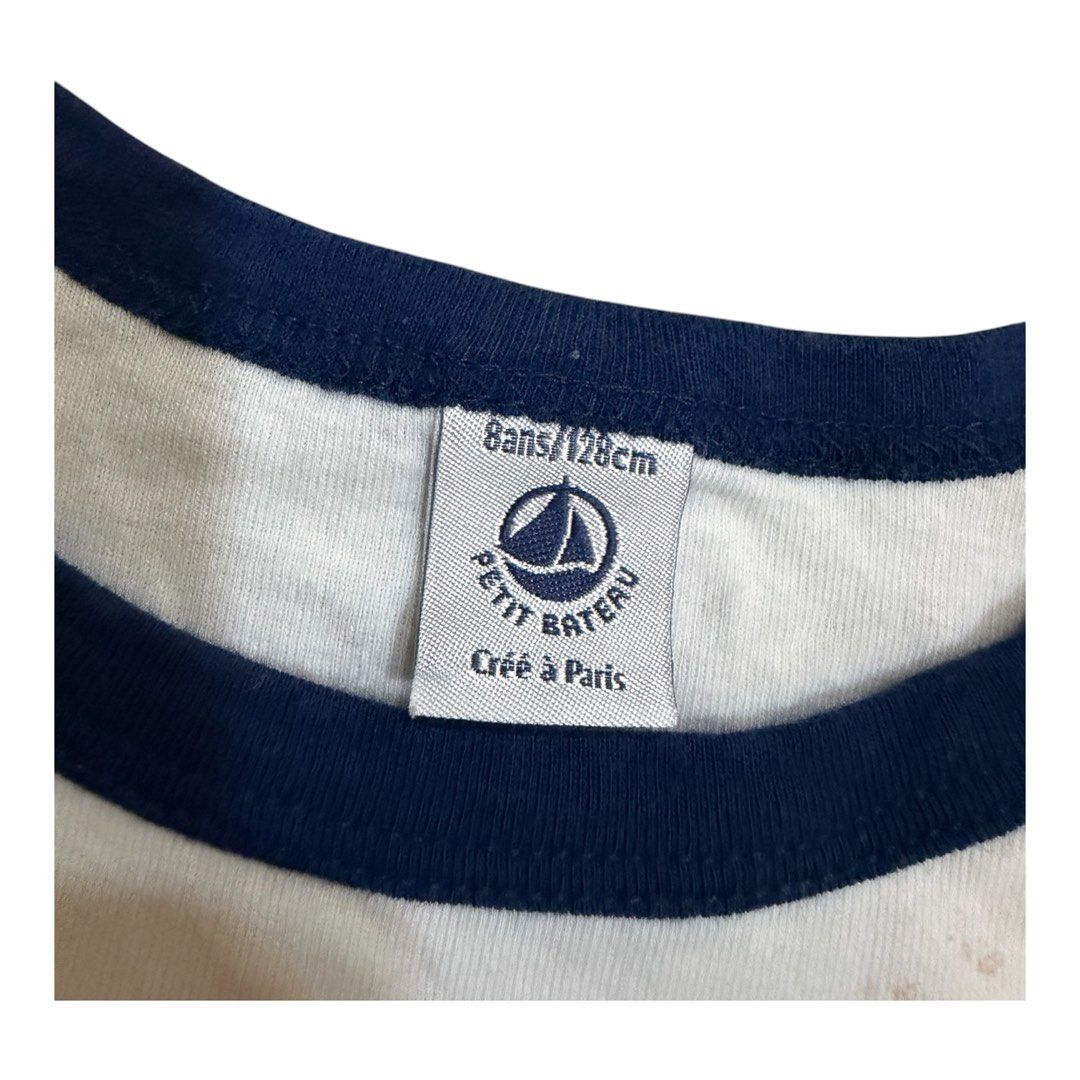 Petit Bateau surf set (Category: Babies & Kids Fashion) located in Lipa City. Submitted by lifestyled (Listing ID 1464678069, Image 3). Description: Petit Bateau surf set Size 8 Top-Aa- 13.5” L- 18” Bottom- W-8” L-10.6” Color rate 81/10 💯 Authentic.