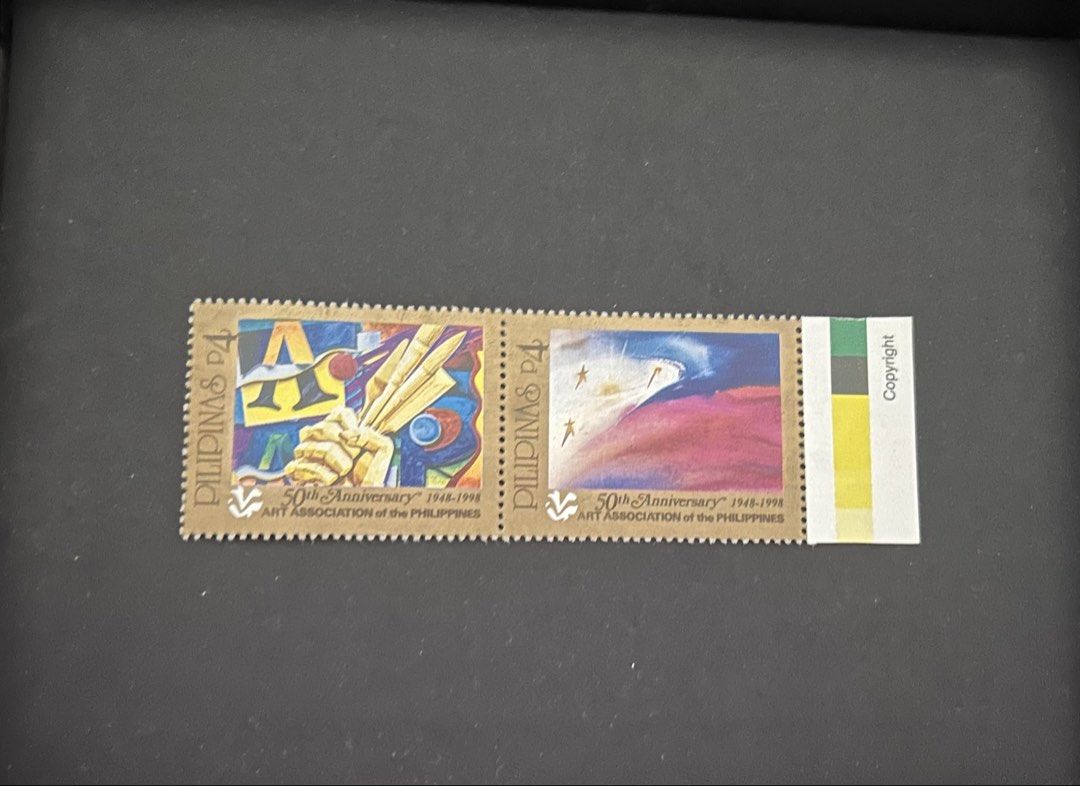 Philippine Stamps : 1998 Art Association Set (Category: Stamps & Prints) located in Binan City. Submitted by impulsebuyer12 (Listing ID 1464644063, Image 1). Description: For collection purposes.