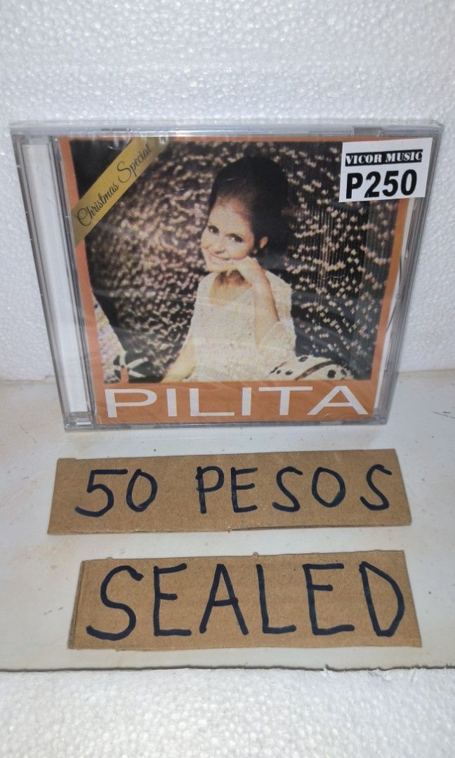pilita cd sealed (Category: Other Audio Equipment) located in Manila. Submitted by glanidajamil (Listing ID 1464575356, Image 1). Description: .