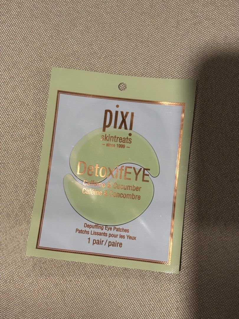 PIXI DETOXIFYE EYE PATCHES 1 PAIR (Category: Face Care) located in Quezon City. Submitted by soldbypam (Listing ID 1464726517, Image 1). Description: LAST PRICE POSTED LOW BALLERS WILL NOT BE ENTERTAINED.
