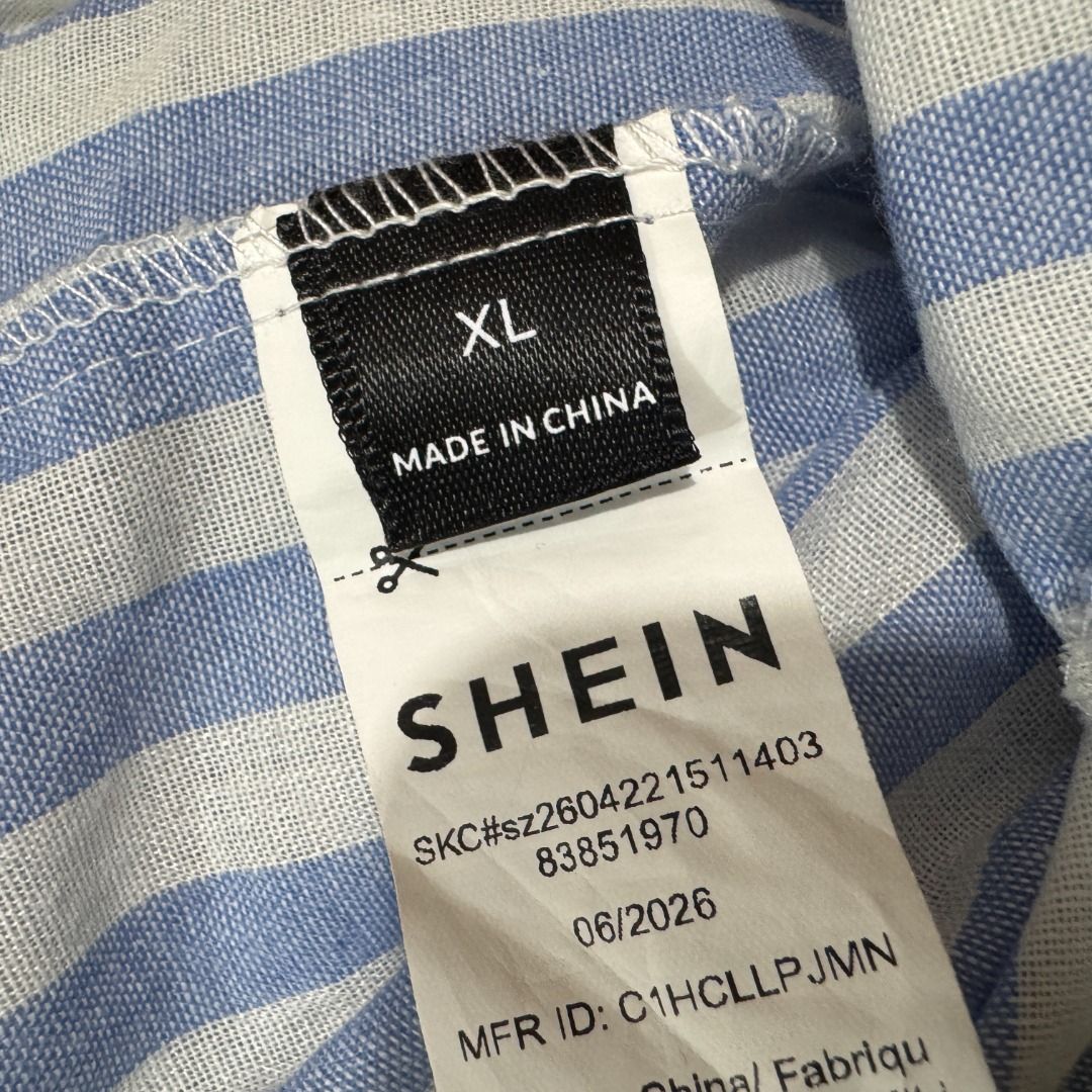 Plus Size Shein Striped Asymmetrical One Shoulder Jumpsuit (Category: Jumpsuits) located in Manila. Submitted by destashedmnl (Listing ID 1464615629, Image 2). Description: 💫 FREE SHIPPING WITHIN METRO MANILA 💫 (₱500 & up worth of purchase via J&T) ✨ Size: L-XL ✨ Measurement: W- 24” L- 55.5” 🩶 Message me for more info/photos. 😊 🩶 MOP: BDO/BPI/GCASH/GOTYME 🩶 MOD: -Lalamove (Same Day Delivery: Metro Manila and nearby provinces) -J&T ; starts 