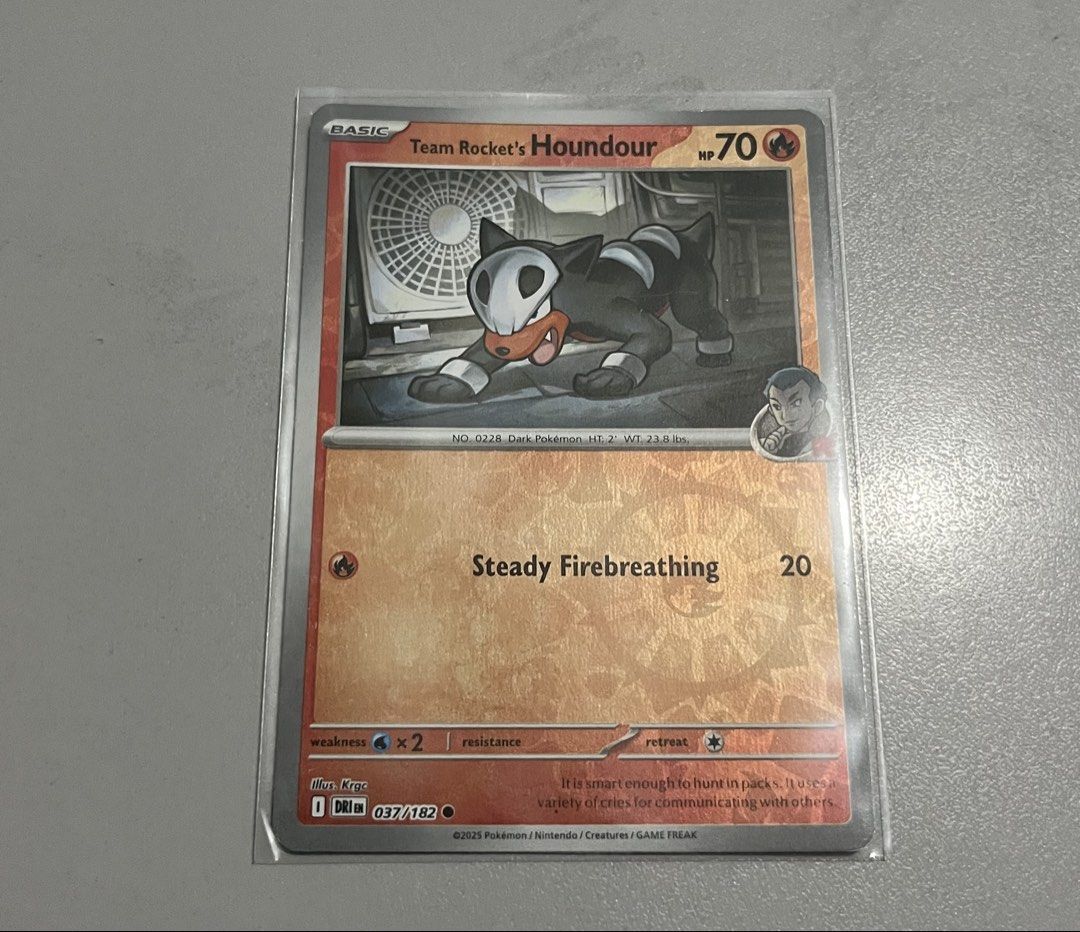Pokémon TCG “Reverse Holo Houndour” (Common) (Category: Raw Singles) located in Quezon City. Submitted by pwrproductions (Listing ID 1464661866, Image 1). Description: .