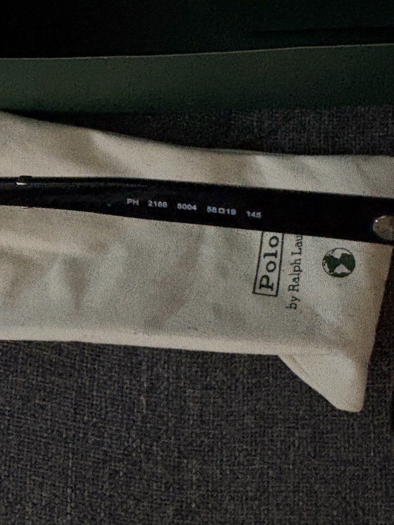 Polo Ralph Lauren PH 2166 Tortoiseshell Eyeglasses (Category: Sunglasses & Eyewear) located in Cebu City. Submitted by tinkcurly (Listing ID 1464571925, Image 3). Description: - Authentic Polo Ralph Lauren eyeglasses - Model: PH 2166 - Frame Style: Tortoiseshell pattern - Includes: Original pouch and box - Versatile: Ideal for everyday wear or as a fashion statement.